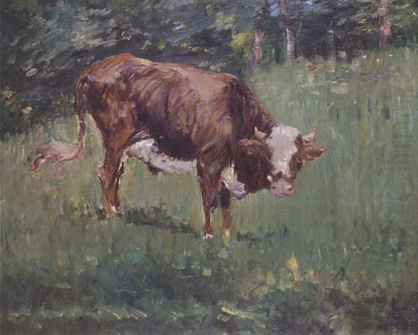 Jeune taureau dans un pre (mk40), Edouard Manet